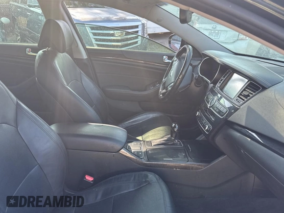 2016 Kia Cadenza Premium with VIN KNALN4D7XG5214226, listed as a Copart auction lot 74809724 with 123,481 mi miles and Salvage Title. Bid and sale history available at carsss.com. Image 5.