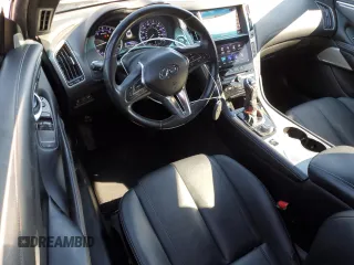 2017 Infiniti Q60 Premium with VIN JN1CV7EK6HM110835, listed as a Copart auction lot 89210655 with 136,532 mi miles and Clean Title. Bid and sale history available at DreamBid. Image 8.