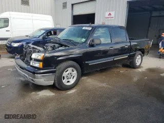 2006 Chevrolet Silverado 1500 LT1 with VIN 2GCEC13T361192679, listed as a Copart auction lot 46678595 with 204,718 mi miles and Salvage Title. Bid and sale history available at carsss.com. Image 1.