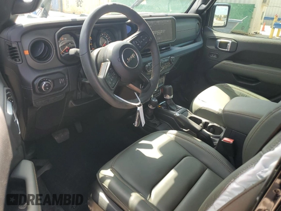 2024 Jeep Gladiator Mojave X с VIN 1C6JJTEG4RL120069, выставлен на аукционе Copart как лот 53950405 с пробегом 4 107 миль миль и Списание • Salvage title. История ставок и продаж доступна на DreamBid. Изображение 8.