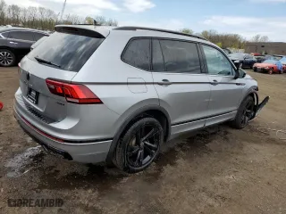 2023 Volkswagen Tiguan SE R-Line Black with VIN 3VV8B7AX8PM023049, listed as a Copart auction lot 51946414 with 20,761 mi miles and Salvage Title. Bid and sale history available at carsss.com. Image 3.
