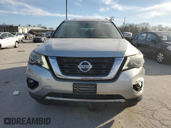 2018 Nissan Pathfinder S with VIN 5N1DR2MN8JC652708, listed as a Copart auction lot 46680015 with 122,281 mi miles and Salvage Title. Bid and sale history available at carsss.com. Image 5.