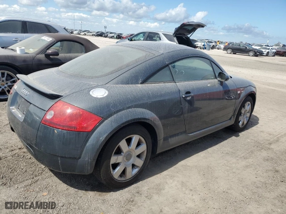 2003 Audi TT with VIN TRUSC28N931018674, listed as a Copart auction lot 74893164 with 67,939 mi miles and Salvage Title. Bid and sale history available at carsss.com. Image 3.
