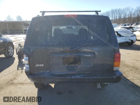 1998 Jeep Cherokee Sport with VIN 1J4FJ68S9WL137553, listed as a Copart auction lot 63561565 with 168,331 mi miles and Non repairable. Bid and sale history available at DreamBid. Image 6.