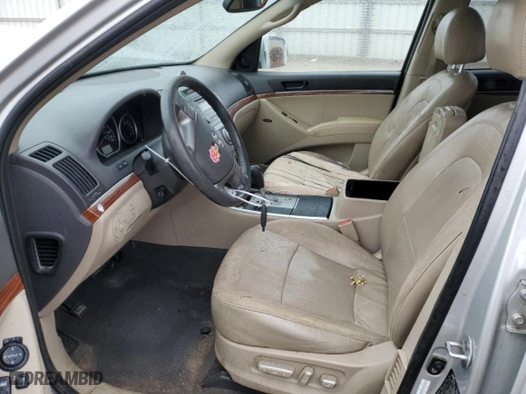 2010 Hyundai Veracruz Limited with VIN KM8NUDCC1AU122833, listed as a Copart auction lot 86812454 with 0 mi miles and Salvage Title. Bid and sale history available at carsss.com. Image 7.