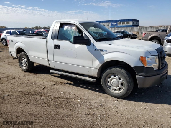 2013 Ford F-150 XL with VIN 1FTNF1EF8DKF05821, listed as a Copart auction lot 77544554 with 0 mi miles and Salvage Title. Bid and sale history available at carsss.com. Image 4.