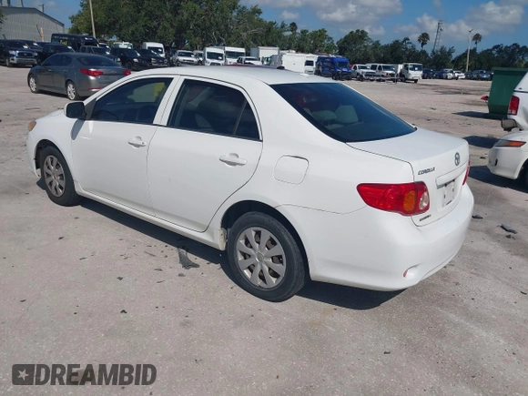 2009 Toyota Corolla with VIN JTDBL40E999061388, listed as a IAAI auction lot 42573110 with 190,140 mi miles and . Bid and sale history available at DreamBid. Image 3.