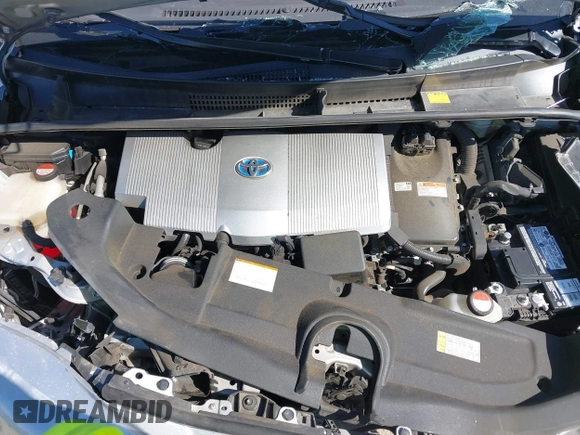 2016 Toyota Prius Four with VIN JTDKARFU0G3504772, listed as a IAAI auction lot 41986601 with 33,165 mi miles. Bid and sale history available at carsss.com. Image 10.