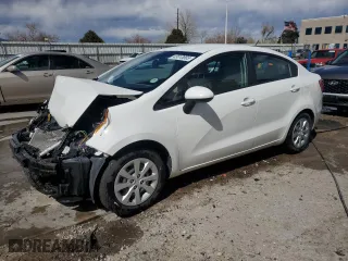 2012 Kia Rio LX with VIN KNADM4A32C6077392, listed as a Copart auction lot 49518665 with 117,358 mi miles and Salvage Title. Bid and sale history available at carsss.com. Image 1.