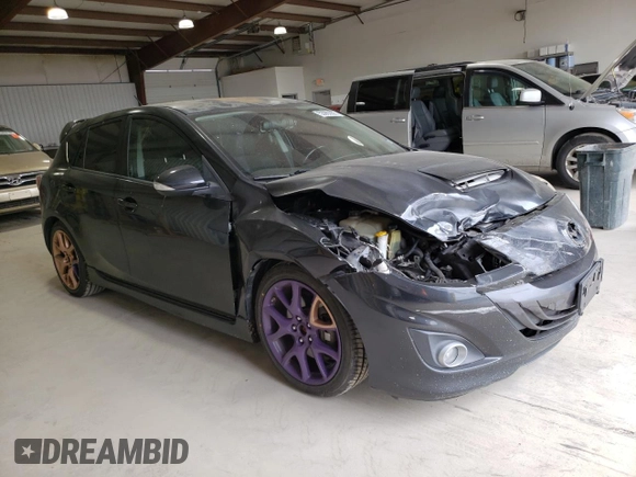 2012 Mazda 3 Mazdaspeed3 Touring with VIN JM1BL1L30C1643281, listed as a Copart auction lot 53963925 with 149,133 mi miles and Salvage Title. Bid and sale history available at DreamBid. Image 4.