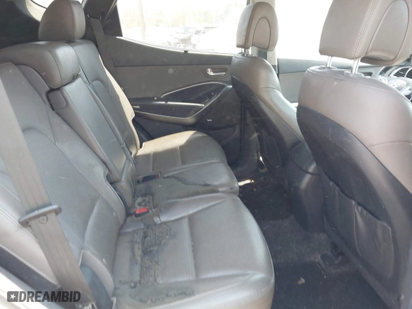 2013 Hyundai Santa Fe 2.0T Sport with VIN 5XYZWDLAXDG057954, listed as a IAAI auction lot 42082667 with 186,678 mi miles. Bid and sale history available at carsss.com. Image 8.