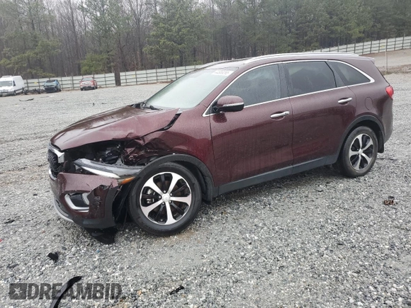 2017 Kia Sorento EX with VIN 5XYPH4A10HG275430, listed as a Copart auction lot 44889265 with 70,154 mi miles and Salvage title. Bid and sale history available at DreamBid. Image 1.
