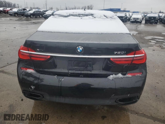 2017 BMW 7 Series ALPINA B7 xDrive with VIN WBA7F2C59HG421280, listed as a Copart auction lot 52609505 with 49,301 mi miles and Clean Title. Bid and sale history available at carsss.com. Image 6.