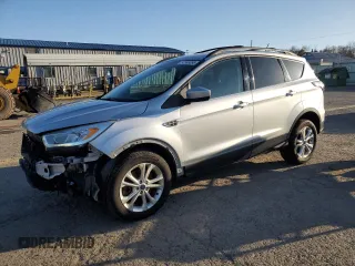 2018 Ford Escape SEL with VIN 1FMCU9HDXJUA88106, listed as a Copart auction lot 52593895 with 126,063 mi miles and Salvage Title. Bid and sale history available at carsss.com. Image 1.