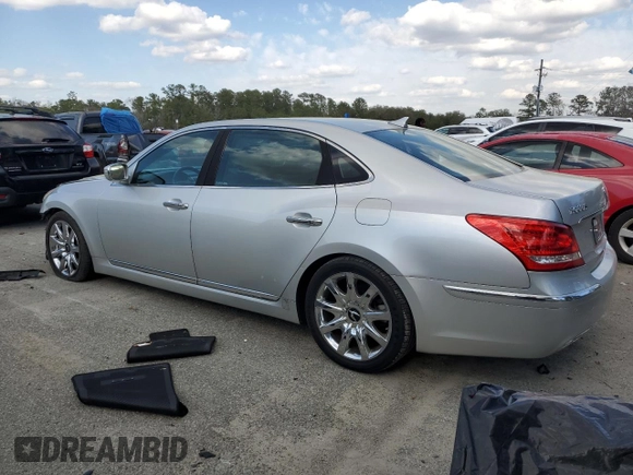 2011 Hyundai Equus Ultimate z VIN KMHGH4JF6BU029267, wystawiony jako Copart lot #48927085 z przebiegiem 113 079 mil mil oraz Szkoda całkowita • Salvage title. Historia ofert i sprzedaży dostępna na DreamBid. Obrazek 2.