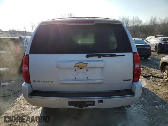2012 Chevrolet Suburban LTZ with VIN 1GNSKKE75CR175887, listed as a Copart auction lot 89185935 with 190,845 mi miles and Non repairable. Bid and sale history available at DreamBid. Image 6.