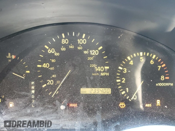 2000 Lexus RX 300 with VIN JT6GF10U2Y0070284, listed as a Copart auction lot 45572985 with 239,400 mi miles and Salvage Title. Bid and sale history available at DreamBid. Image 9.