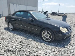 2004 Mercedes-Benz CLK-Class AMG with VIN WDBTK76G14T031801, listed as a Copart auction lot 54150745 with 157,587 mi miles and Clean Title. Bid and sale history available at carsss.com. Image 4.