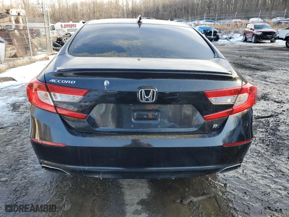 2020 Honda Accord Sedan Sport with VIN 1HGCV1F3XLA085595, listed as a Copart auction lot 86136864 with 0 mi miles and Salvage Title. Bid and sale history available at carsss.com. Image 6.