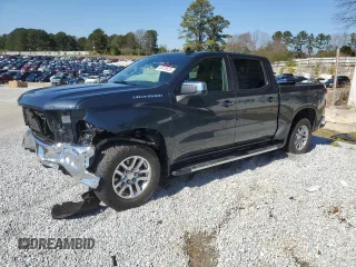 2020 Chevrolet Silverado 1500 LT with VIN 1GCPWCED7LZ112515, listed as a Copart auction lot 48415525 with 45,706 mi miles and Salvage Title. Bid and sale history available at carsss.com. Image 1.