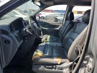 2002 Honda Odyssey EX-L with VIN 2HKRL189X2H530814, listed as a Copart auction lot 62280465 with 270,080 mi miles and Salvage title. Bid and sale history available at DreamBid. Image 7.