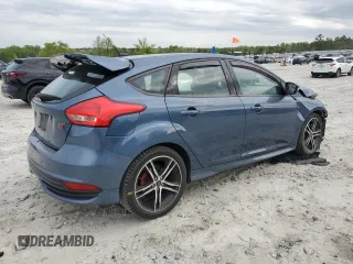 2018 Ford Focus ST with VIN 1FADP3L97JL283947, listed as a Copart auction lot 53208885 with 72,284 mi miles and Salvage Title. Bid and sale history available at DreamBid. Image 3.