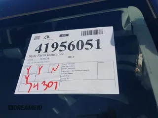 2018 Honda HR-V LX with VIN 3CZRU6H35JG719653, listed as a IAAI auction lot 41956051 with 74,307 mi miles. Bid and sale history available at carsss.com. Image 17.