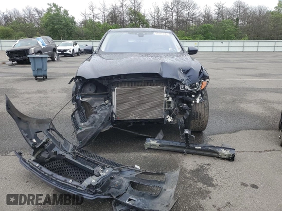 2020 Jaguar F-Pace 25t Prestige with VIN SADCK2FX3LA631612, listed as a Copart auction lot 59767335 with 47,193 mi miles and Salvage title. Bid and sale history available at DreamBid. Image 5.