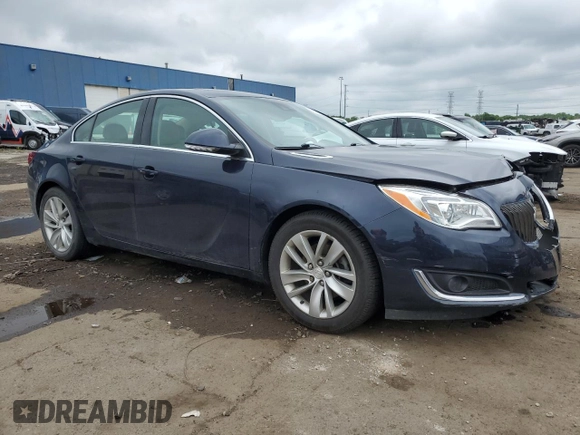 2016 Buick Regal Premium II z VIN 2G4GS5GX8G9190280, wystawiony jako Copart lot #58563205 z przebiegiem 67 086 mil mil oraz Czysty tytuł • Clean title. Historia ofert i sprzedaży dostępna na DreamBid. Obrazek 4.
