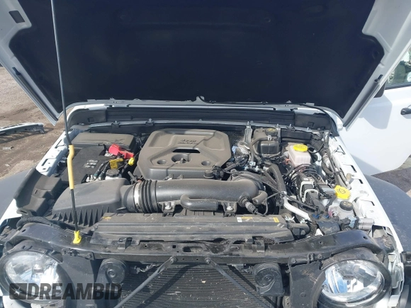 2024 Jeep Wrangler Sport S with VIN 1C4PJXDN4RW300936, listed as a IAAI auction lot 41671073 with 6,195 mi miles and . Bid and sale history available at DreamBid. Image 10.