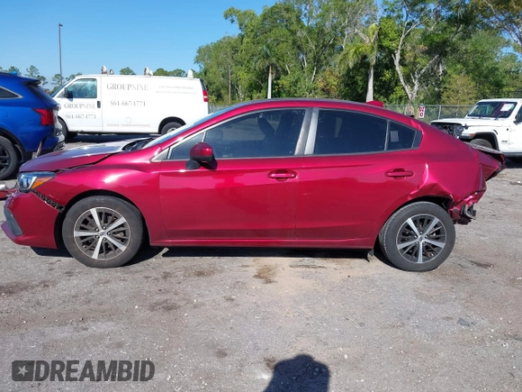 2022 Subaru Impreza Premium with VIN 4S3GKAD63N3606055, listed as a IAAI auction lot 41787174 with 37,512 mi miles and . Bid and sale history available at DreamBid. Image 15.