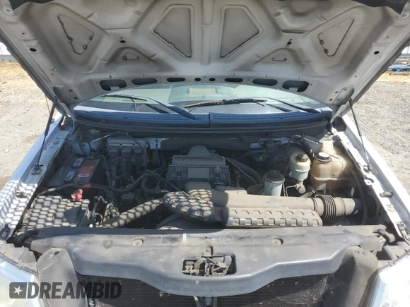 2005 Ford F-150 XLT with VIN 1FTPX12575FB38163, listed as a Copart auction lot 57256425 with 150,834 mi miles and Clean title. Bid and sale history available at DreamBid. Image 11.