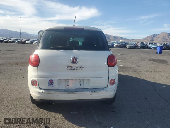 2014 FIAT 500L Easy with VIN ZFBCFABH8EZ018871, listed as a Copart auction lot 52770705 with 198,942 mi miles and Salvage Title. Bid and sale history available at DreamBid. Image 6.