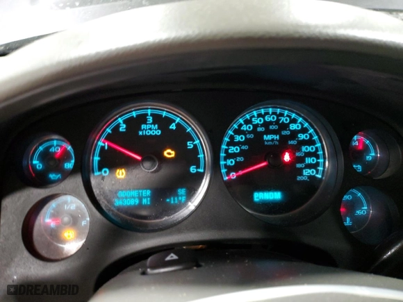 2010 Chevrolet Suburban LT with VIN 1GNUKJE30AR212437, listed as a Copart auction lot 88892185 with 343,089 mi miles and Salvage Title. Bid and sale history available at carsss.com. Image 9.