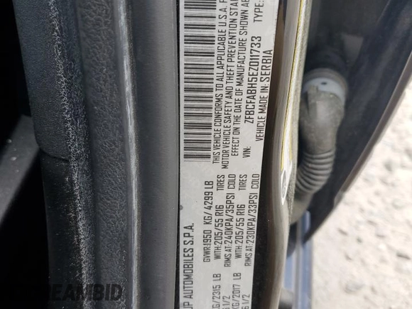 2014 FIAT 500L Easy z VIN ZFBCFABH5EZ011733, wystawiony jako Copart lot #60415465 z przebiegiem 113 080 mil mil oraz Szkoda całkowita • Salvage title. Historia ofert i sprzedaży dostępna na DreamBid. Obrazek 13.