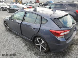 2017 Subaru Impreza Sport with VIN 4S3GTAL60H1737197, listed as a Copart auction lot 74108664 with 0 mi miles and Salvage Title. Bid and sale history available at carsss.com. Image 2.