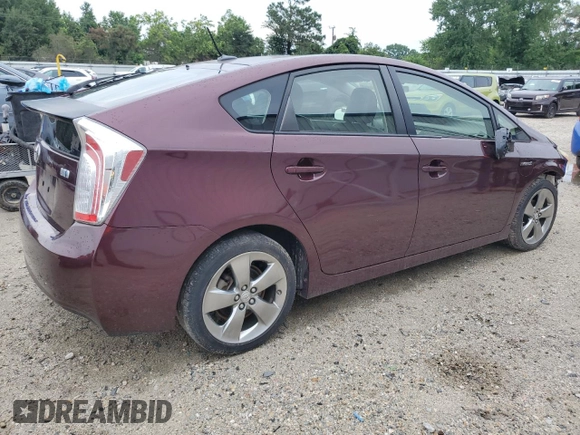2013 Toyota Prius One with VIN JTDKN3DU2D5578523, listed as a Copart auction lot 63744665 with 275,407 mi miles and Salvage title. Bid and sale history available at DreamBid. Image 3.