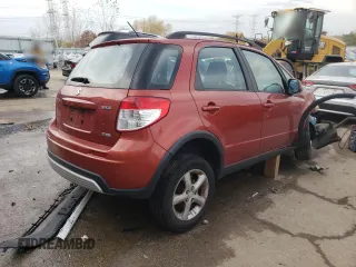 2008 Suzuki SX4 with VIN JS2YB413085109351, listed as a Copart auction lot 78315414 with 95,668 mi miles and Salvage Title. Bid and sale history available at carsss.com. Image 3.