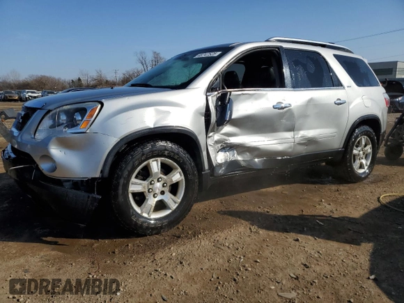 2008 GMC Acadia SLT1 with VIN 1GKEV23768J264541, listed as a Copart auction lot 48747525 with 142,930 mi miles and Salvage Title. Bid and sale history available at DreamBid. Image 1.