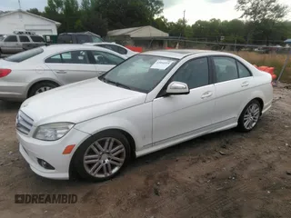 2009 Mercedes-Benz C-Class 3.0L Sport with VIN WDDGF54X99R072248, listed as a IAAI auction lot 42092318 with 249,590 mi miles. Bid and sale history available at carsss.com. Image 2.