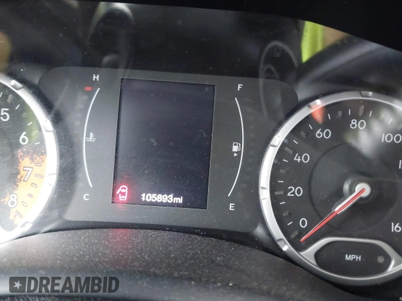 2017 Jeep Renegade Latitude z VIN ZACCJBBB6HPG40367, wystawiony jako IAAI lot #42053957 z przebiegiem 105 893 mil mil oraz . Historia ofert i sprzedaży dostępna na DreamBid. Obrazek 14.