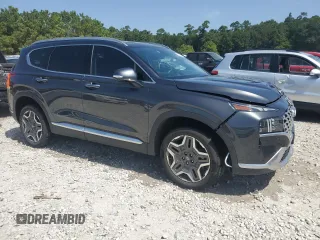 2023 Hyundai Santa Fe Hybrid Limited with VIN 5NMS5DA18PH014683, listed as a Copart auction lot 60759014 with 10,987 mi miles and Clean Title. Bid and sale history available at carsss.com. Image 4.