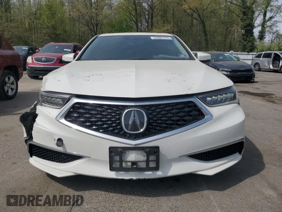 2019 Acura TLX with VIN 19UUB1F33KA007915, listed as a Copart auction lot 54687515 with 92,335 mi miles and Salvage title. Bid and sale history available at DreamBid. Image 5.