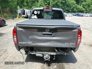 2020 Nissan Frontier SV with VIN 1N6ED0EBXLN725582, listed as a Copart auction lot 62506715 with 48,593 mi miles and Salvage title. Bid and sale history available at DreamBid. Image 6.