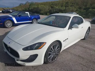 2017 Maserati GranTurismo Sport with VIN ZAM45VLA0H0218497, listed as a IAAI auction lot 40486377 with 1 mi miles. Bid and sale history available at carsss.com. Image 2.