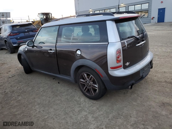 2012 MINI Cooper Clubman S with VIN WMWZG3C54CTY37751, listed as a Copart auction lot 87639445 with NaN miles and Clean Title. Bid and sale history available at carsss.com. Image 2.