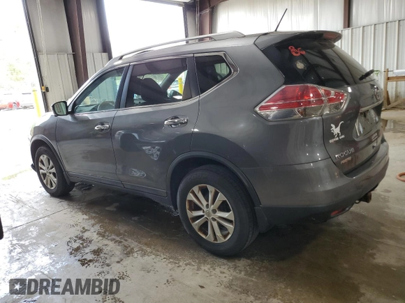 2015 Nissan Rogue SL with VIN 5N1AT2MV1FC912684, listed as a Copart auction lot 54861815 with 172,143 mi miles and Clean Title. Bid and sale history available at carsss.com. Image 2.