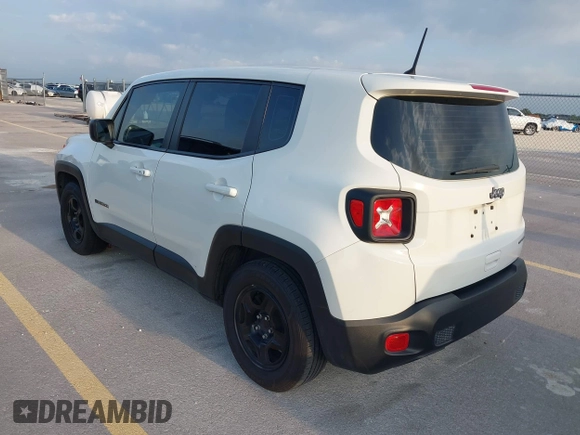 2020 Jeep Renegade Sport with VIN ZACNJAAB2LPL01275, listed as a IAAI auction lot 42467732 with 104,803 mi miles and . Bid and sale history available at DreamBid. Image 3.