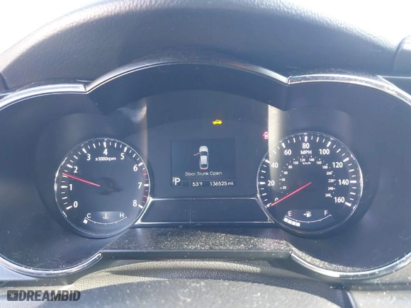 2013 Kia Optima SX w/Limited Pkg with VIN 5XXGR4A67DG191290, listed as a IAAI auction lot 41864684 with 136,525 mi miles. Bid and sale history available at carsss.com. Image 7.