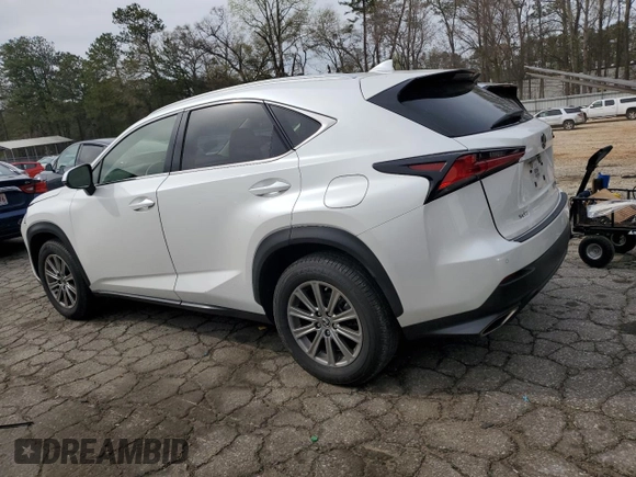 2020 Lexus NX with VIN JTJDARBZ4L5011926, listed as a Copart auction lot 50135625 with 47,238 mi miles and Salvage Title. Bid and sale history available at carsss.com. Image 2.